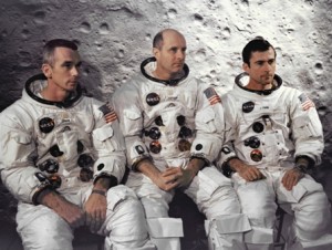 Cernan, Stafford and x of the Apollo 10 Mission