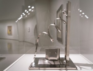 László Moholy-Nagy Nickel Sculpture with Spiral, 1921 (nickel-plated iron, welded) 