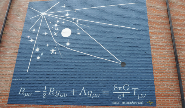 Maths and murals: Leiden’s wall formulae