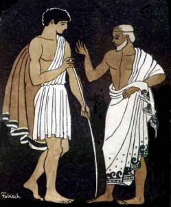 Telemachus and Mentor in the Odyssey