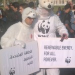 The World Wide Fund for Nature was one of the many organization that joined the march.