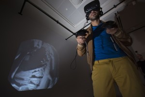 The VR installation drew a large audience at Imagine Science festival, Abu Dhabi,