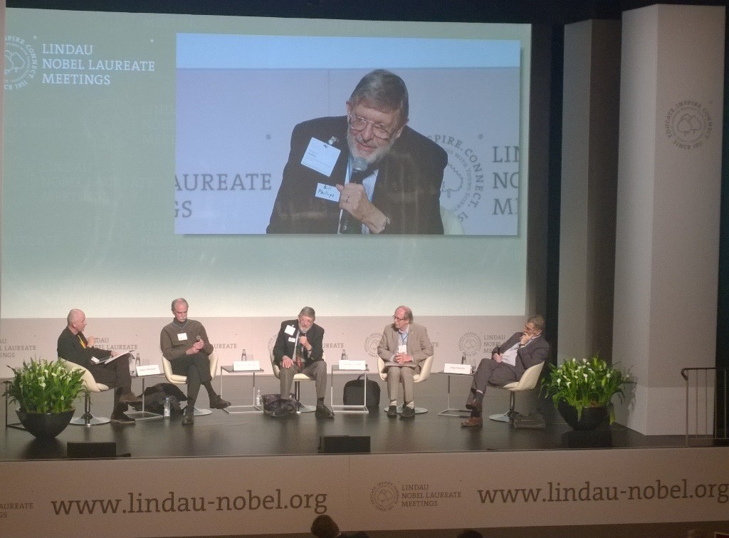 Bill Phillips at the panel discussion where he made the 'loud statement'.
