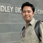 Samrat Roy Choudhury in front of the Bindley Bioscience Center, Purdue University, USA.