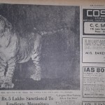 A captioned photograph of the litigon Cubanacan, published in The Statesman, Calcutta (now Kolkata) on 12 March 1980.