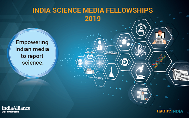 India Science Media Fellowships 2019