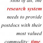 How could universities and funders improve the situation for postdoctoral scientists?