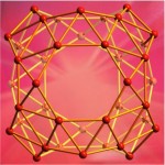 Clusters of 40 boron atoms form a hollow cage similar to the carbon buckyball