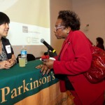 PDF Research Advocates "in action"- educating the Parkinson's community about the importance of participating in PD clinical research studies. (Image: PFD)