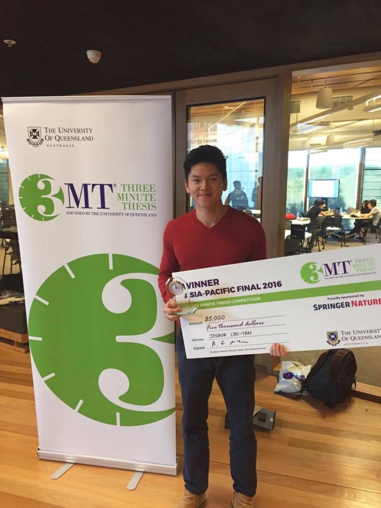 Winning the Asia-Pacific 3MT