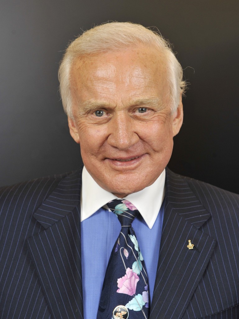 A global space ambassador. Courtesy of the Buzz Aldrin Archive